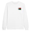 Miniatyrbild 1 av 3: Långärmad t-shirt - PIXELFORMA - Madagaskars flagga - 100 % bomull - Långa ärmar - Optimal komfort
