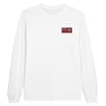 Miniatyrbild 1 av 3: T-shirt med långa ärmar - Bermuda-flaggan - Vit - 100% bomull - Långa ärmar - Klassisk krage