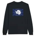 Miniatyrbild 1 av 3: T-shirt med långa ärmar - PIXELFORMA - Antarktis flagga - 100% bomull - Långa ärmar - Unisex