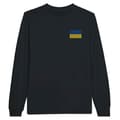 Miniatyrbild 1 av 3: Långärmad T-shirt - PIXELFORMA - Ukrainas flagga - 100% bomull - Långa ärmar - Optimal komfort