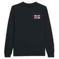 Miniatyrbild 1 av 3: England Flag Embroidery Långärmad T-shirt i Svart