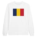 Miniatyrbild 1 av 3: T-shirt med lång ärm - PIXELFORMA - Tchads flagga - 100% bomull - Lång ärm - Klassisk passform