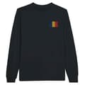Miniatyrbild 1 av 3: T-shirt med lång ärm - PIXELFORMA - Rumänska flaggan - 100% bomull - Långa ärmar - Optimal komfort