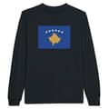 Miniatyrbild 1 av 3: T-shirt med långa ärmar - PIXELFORMA - Kosovos flagga - 100% bomull - Långa ärmar - Regular fit