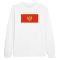 Miniatyrbild 1 av 3: T-shirt med långa ärmar - PIXELFORMA - Montenegros flagga - 100% bomull - Långa ärmar - Regular fit
