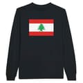 Miniatyrbild 1 av 3: T-shirt med långa ärmar - PIXELFORMA - Libanons flagga - 100% bomull - Långa ärmar - Regular fit