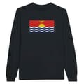 Miniatyrbild 1 av 3: T-shirt med långa ärmar - PIXELFORMA - Kiribati-flagg - 100% bomull - Långa ärmar - Regular fit