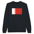 Miniatyrbild 1 av 3: T-shirt med långa ärmar - PIXELFORMA - Bahrain Flagga - 100% bomull - Långa ärmar - Unisex