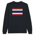 Miniatyrbild 1 av 3: Långärmad t-shirt - PIXELFORMA - Yemens flagga - 100 % bomull - Långa ärmar - Optimal komfort