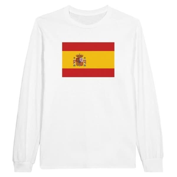 T-shirt - Odefinierad - Thailands flagga - 100% bomull - Långa ärmar - Regular fit