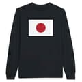 Miniatyrbild 1 av 3: Långärmad T-shirt - PIXELFORMA - Japans flagga - 100% bomull - Långa ärmar - Optimal komfort