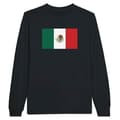 Miniatyrbild 1 av 3: T-shirt med långa ärmar - PIXELFORMA - Mexikos flagga - 100% bomull - Långa ärmar - Regular fit