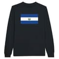 Miniatyrbild 1 av 3: Långärmad T-shirt - PIXELFORMA - Salvador's flag - 100% bomull - Långärmad - Optimal komfort