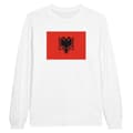 Miniatyrbild 1 av 3: Långärmad t-shirt - PIXELFORMA - Flag of Albania - 100 % bomull - Långa ärmar - Normal passform