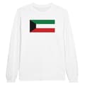 Miniatyrbild 1 av 3: T-shirt med långa ärmar - PIXELFORMA - Kuwaits flagga - 100% bomull - Långa ärmar - Regular fit