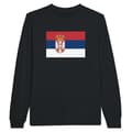 Miniatyrbild 1 av 3: T-shirt med långa ärmar - PIXELFORMA - Serbiens flagga - 100% bomull - Långa ärmar - Optimal komfort