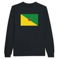 Miniatyrbild 1 av 3: Långärmad t-shirt - PIXELFORMA - Flag of Guyana - 100 % bomull - Långa ärmar - Optimal komfort