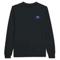 Miniatyrbild 1 av 3: T-shirt med långärmad - Nordmarianneöarnas flagga - Svart - 100% bomull - Regelbunden passform - Unisex