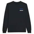 Miniatyrbild 1 av 3: T-shirt med långa ärmar - PIXELFORMA - Estlands flagga - 100% bomull - Långa ärmar - Optimal komfort