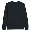 Miniatyrbild 1 av 3: T-shirt med lång ärm - PIXELFORMA - Nauru flagga - 100% bomull - Långa ärmar - Optimal komfort