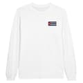 Miniatyrbild 1 av 3: Långärmad t-shirt - PIXELFORMA - Kubas flagga - 100% bomull - Långa ärmar - Optimal komfort
