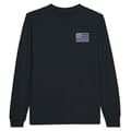 Miniatyrbild 1 av 3: Långärmad T-shirt - PIXELFORMA - Uruguays flagga - 100% bomull - Långa ärmar - Optimal komfort