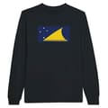 Miniatyrbild 1 av 3: Tokelau Flag Långärmad T-shirt i Svart