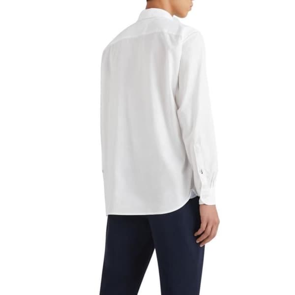 Tommy Hilfiger Core Flex vit skjorta för män