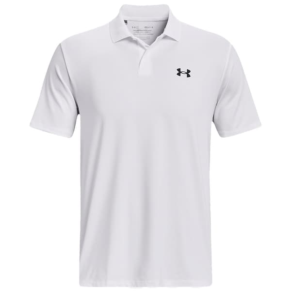 Under Armour Performance 3.0 Kortärmad Polotröja Vit XS / Regular Man