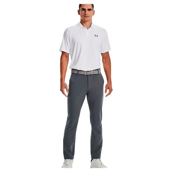 Under Armour Performance 3.0 Kortärmad Polotröja Vit XS / Regular Man