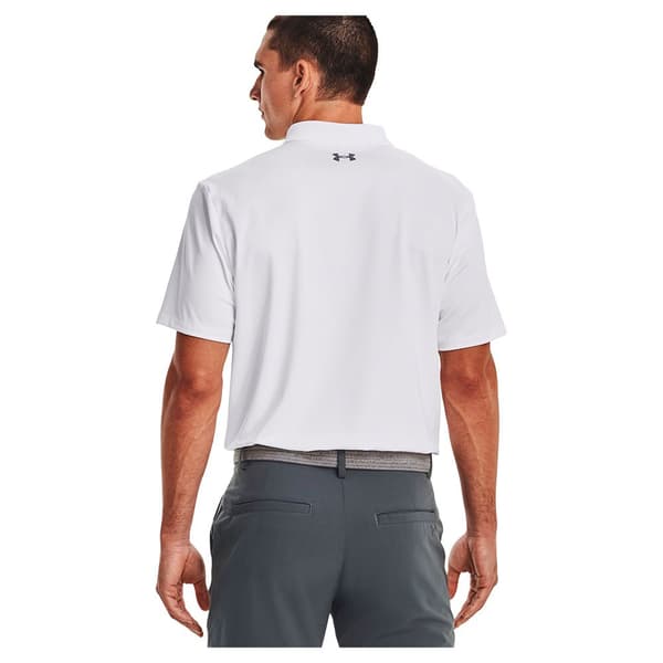 Under Armour Performance 3.0 Kortärmad Polotröja Vit XS / Regular Man