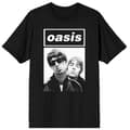 Miniatyrbilde 1 av 4: Oasis - Noel & Liam Boxed Photo Uni Bl T-Shirt