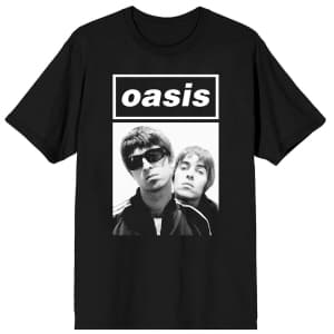 Oasis - Noel & Liam Boxed Photo Uni Bl T-Shirt XL