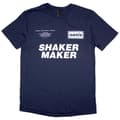 Miniatyrbillede 2 af 4: Oasis - Shakermaker Tracklisting Navy T-Shirt