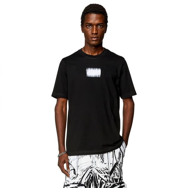 Diesel Just N4 T-shirt Med Korta ärmar Svart M Man