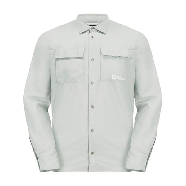 Jack Wolfskin Barrier Skjorta Med Långa ärmar Grå XL Man