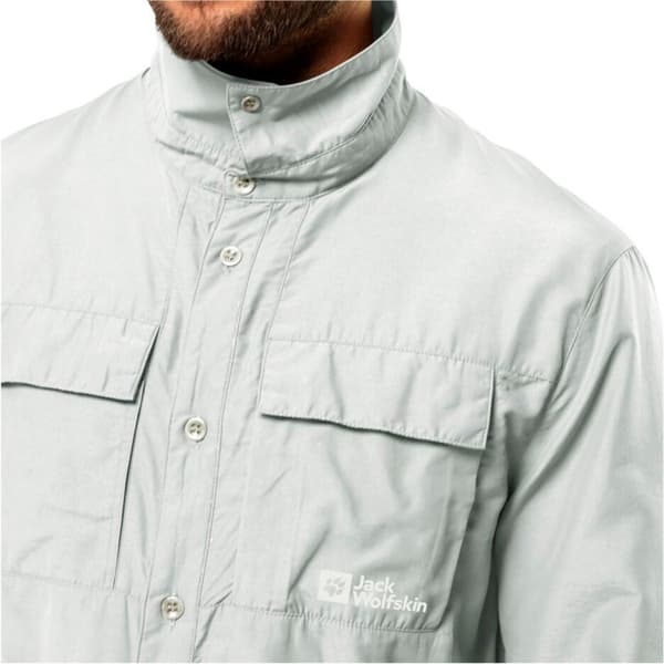 Jack Wolfskin Barrier Skjorta Med Långa ärmar Grå XL Man