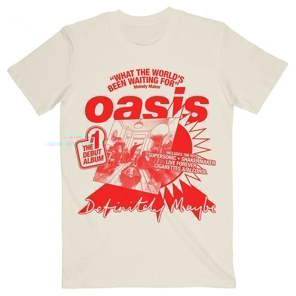 Oasis What The Worlds Been Waiting For T Shirt