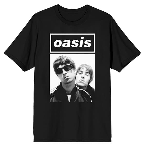 Oasis Noel And Liam Boxed Photo T Shirt
