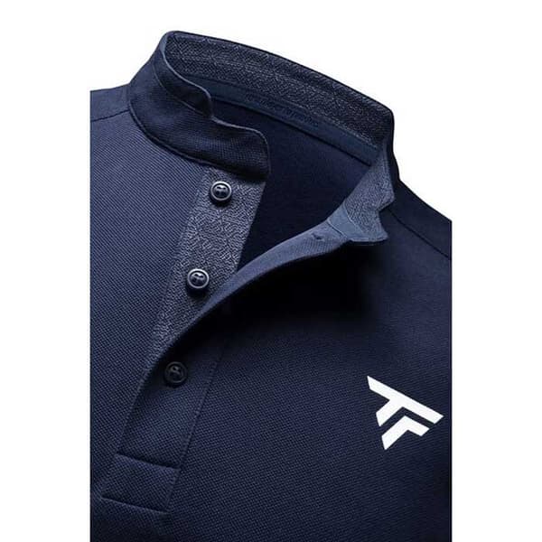 Tecnifibre Pique 2024 Kortärmad Polotröja Blå L Man