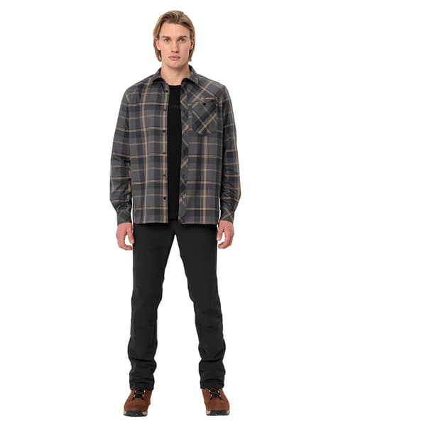 Vaude Neshan Iv Skjorte Med Lange ærmer Grå 2XL Mand