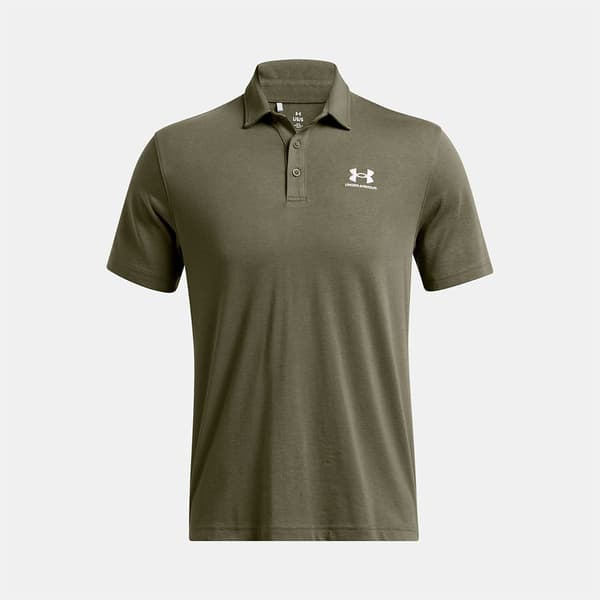 Under Armour Icon Kortærmet Polo Grøn L Mand