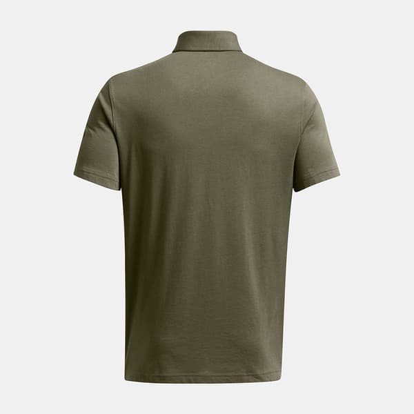 Under Armour Icon Kortærmet Polo Grøn L Mand