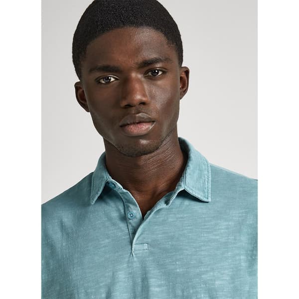 Pepe Jeans Hazzel Kortärmad Polotröja Blå L Man