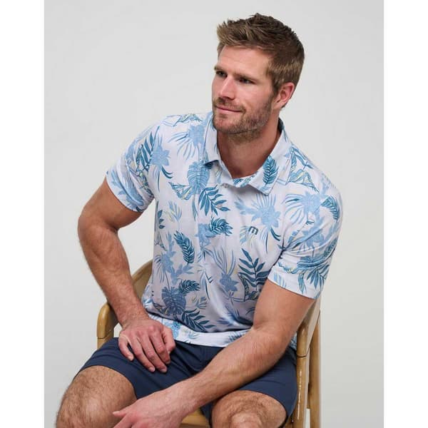 Travis Mathew Featherweight Island Kortärmad Polotröja  L