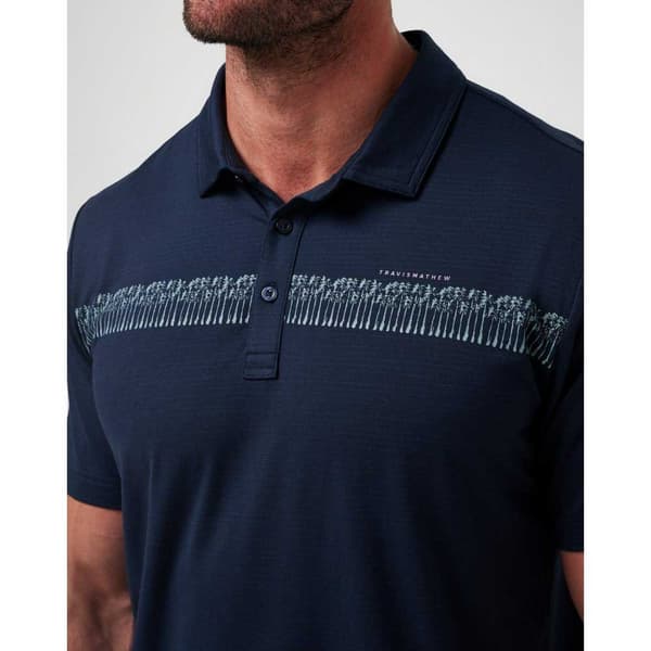 Travis Mathew Mood Lighting Kortärmad Polotröja  S