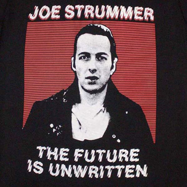 Joe Strummer The Future Is Unwritten T Shirt
