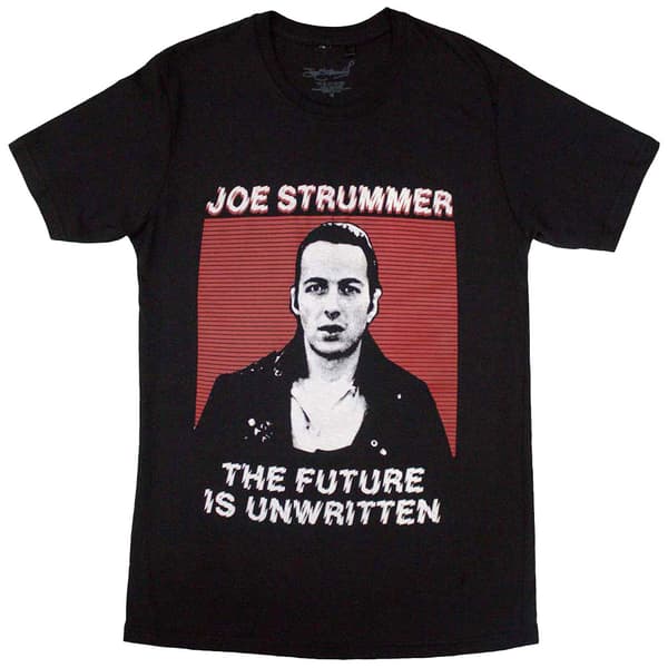 Joe Strummer The Future Is Unwritten T Shirt