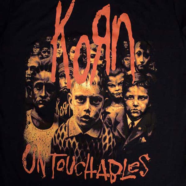 Korn Untouchable Band Logo T Shirt