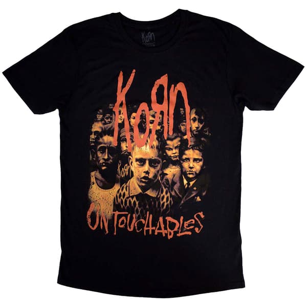 Korn Untouchable Band Logo T Shirt